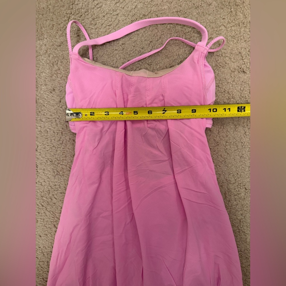 2 for $35 🩷💰✨ lululemon athletica Pink Open-Back Strappy Tank Top - Picture 7 of 8